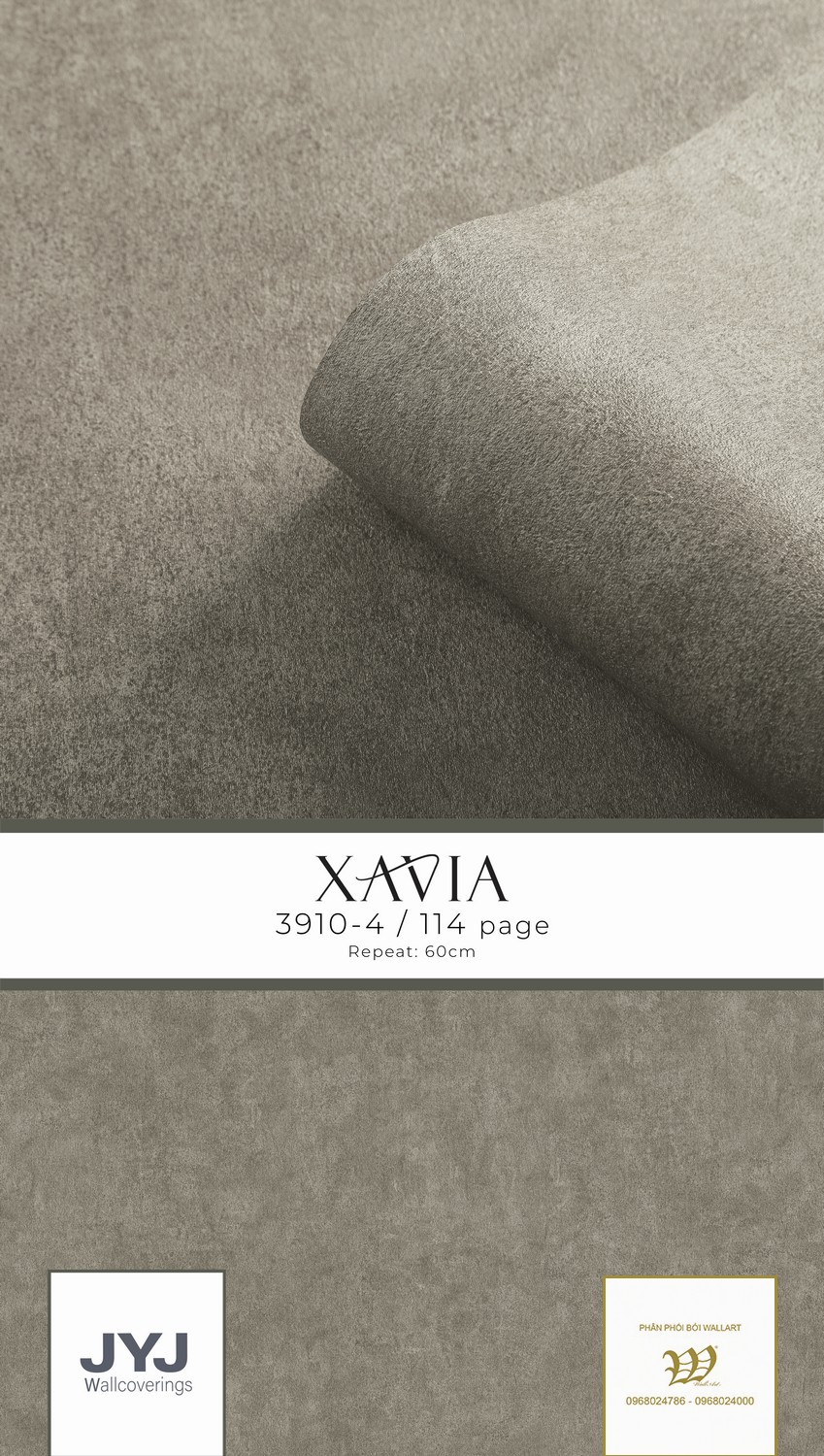 Giấy dán tường bê tông/ xi măng Xavia 3910-4